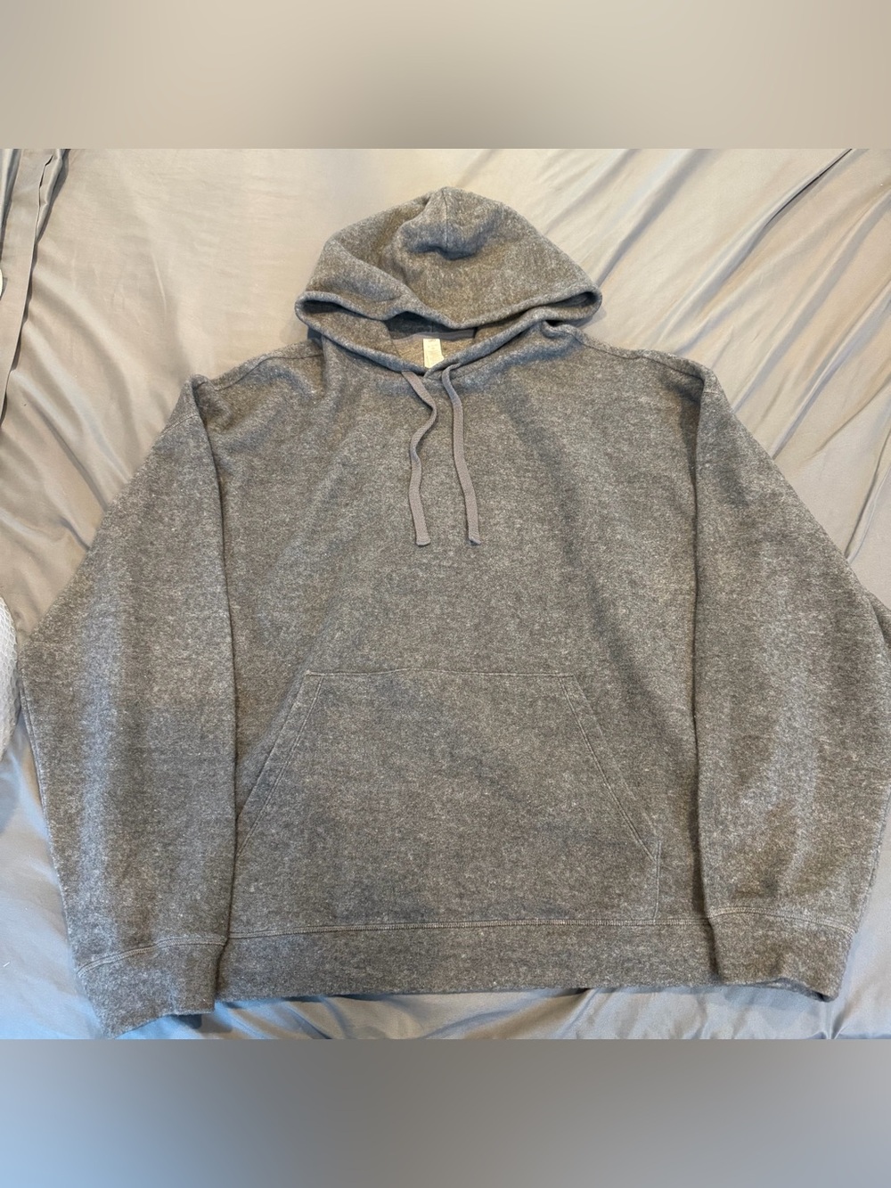 Alo Yoga Triumph Hoodie Men XL Gray Pullover Soft Jacket Lounge Casual